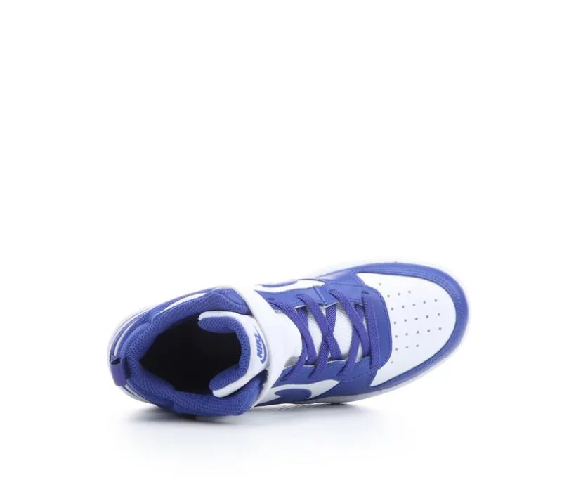 Kids' Nike Little Kid Court Borough Mid 2 Sneakers
