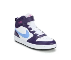 Kids' Nike Little Kid Court Borough Mid 2 Sneakers