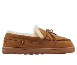 Lamo Footwear Men's Doubleface Moccasin Slippers