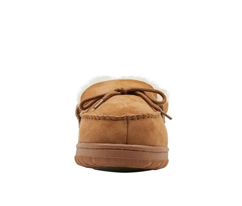 Lamo Footwear Men's Doubleface Moccasin Slippers
