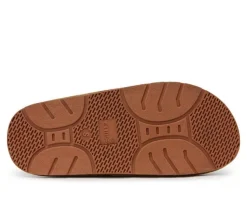 Lamo Footwear Men's Open Toe Wrap Slippers