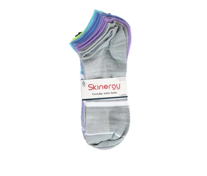 LEGALE 6pk Sport Stripe Lowcut Socks Socks