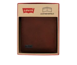Levi's Accessories Leather RFID Moore Traveler Wallet