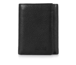 Levi's Accessories Leather Slim Trifold Wallet
