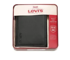 Levi's Accessories RFID Traveler Wallet w/Interior Zipper