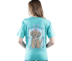 Lily Grace Just a Girl Short Sleeve Tee