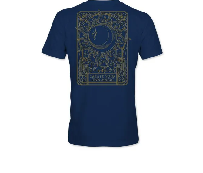 Lily Grace Moon Sun Magic Short Sleeve Shirt
