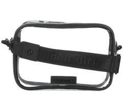 Madden Girl Clear Vinyl Camera Handbag
