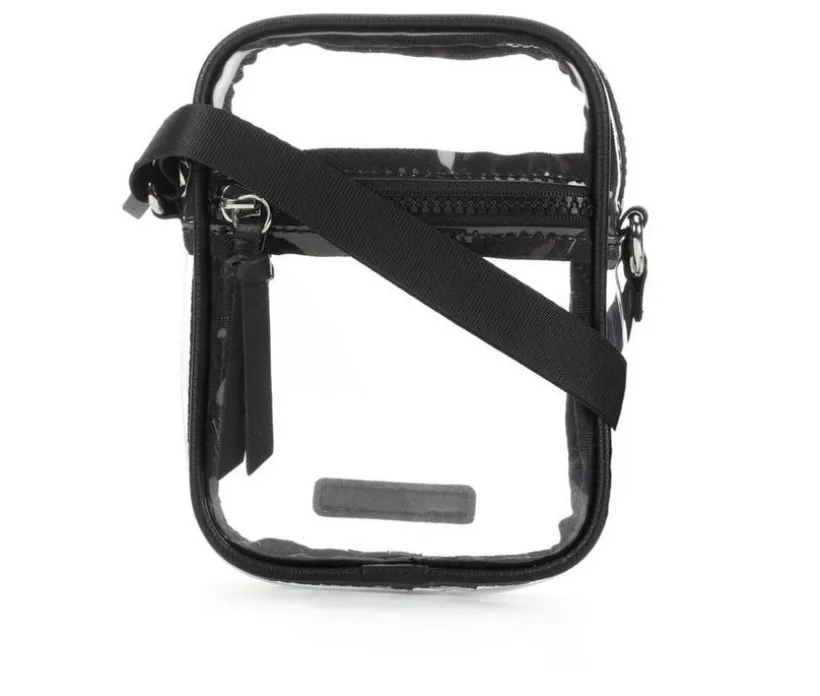 Madden Girl Clear Vinyl Dome Crossbody Handbag