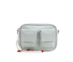 Madden Girl Denim Camera Crossbody Handbag