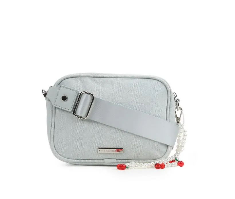 Madden Girl Denim Camera Crossbody Handbag