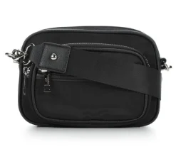 Madden Girl Nylon Camera Crossbody Handbag