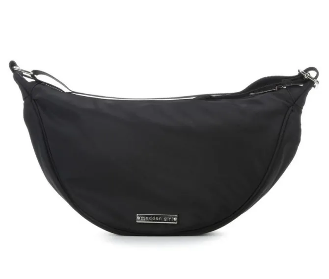 Madden Girl Nylon Hobo Handbag