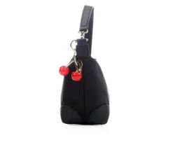 Madden Girl Nylon Shoulder with Charms Handbag