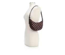Madden Girl PU Hardware Crescent Handbag