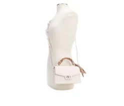 Madden Girl PU Top Handle With Scarf Handbag