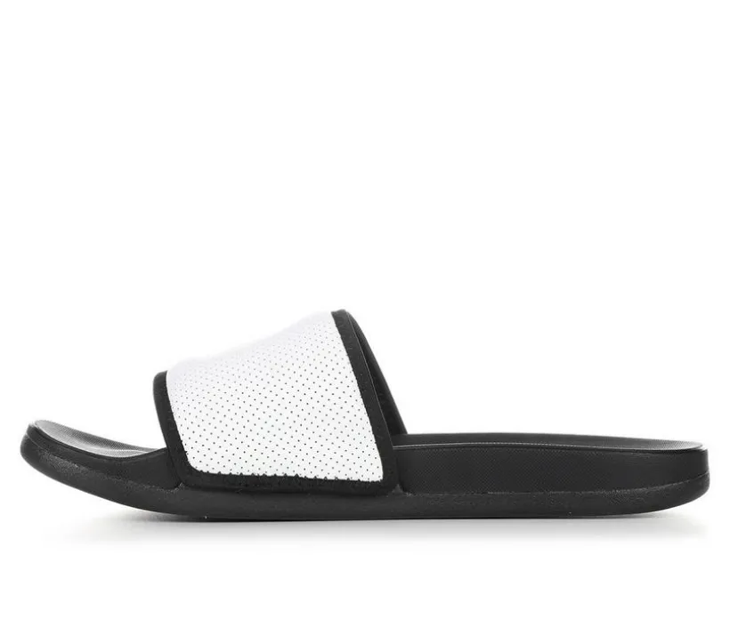 Men's Adidas Adilette Cloudfoam + Logo Sport Slides