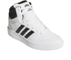 Men's Adidas Hoops Classic Basketball Mid Cut Shoes Sneakers