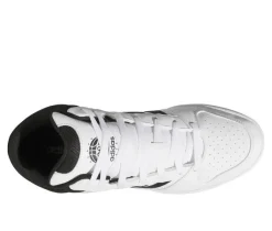Men's Adidas Hoops Classic Basketball Mid Cut Shoes Sneakers