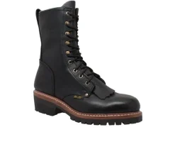Men's AdTec 10" Fireman Logger Work Boots