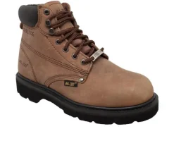 Men's AdTec 6" Full Grain Leather Steel Toe Work Boots
