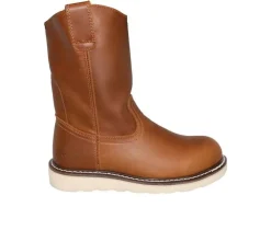 Men's AdTec 8" Side Zip Compost Toe Wellington Work Boots