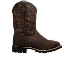 Men's AdTec 12" Steel Toe Work Western Cowboy Boots