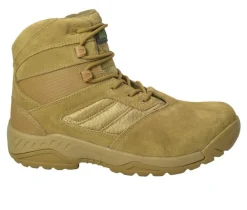 Men's AdTec 6" Suede Side Zip Tactical Work Boots
