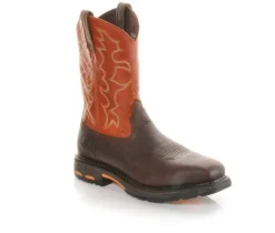 Men's Ariat Workhog Wide Square Steel Toe Work Boots