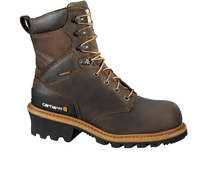 Men's Carhartt CML8360 Logger Composite Toe Work Boots