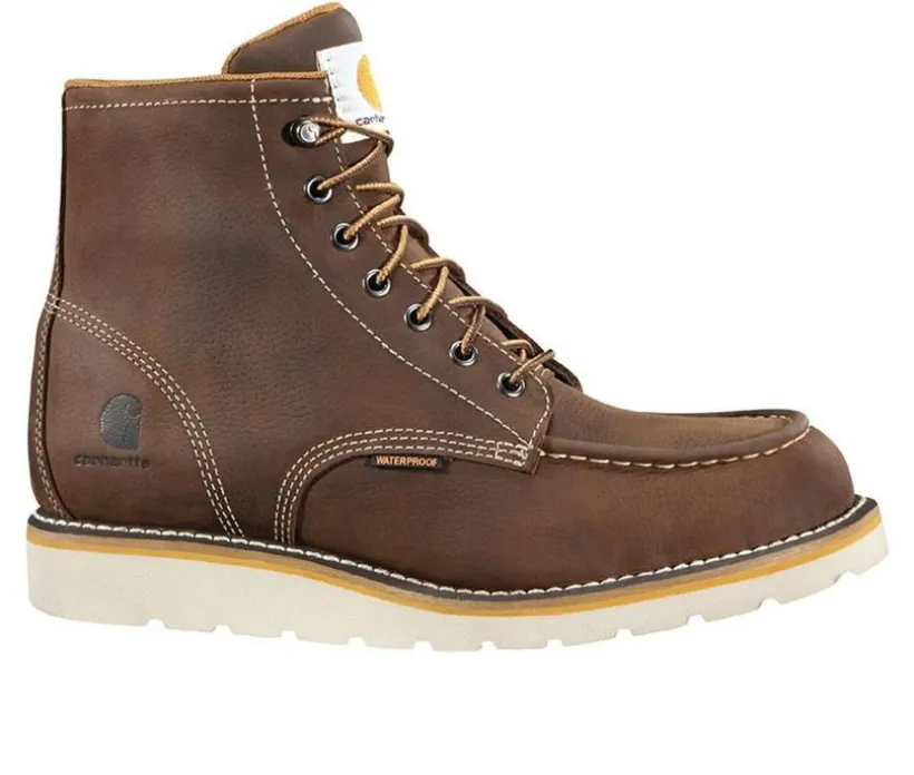 Men's Carhartt CMW6095 Wedge 6" Waterproof Soft Toe Work Boots
