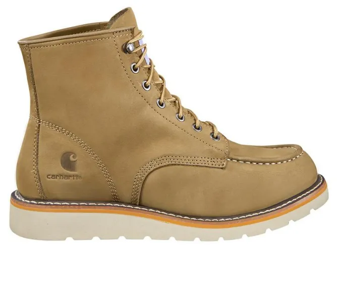 Men's Carhartt FW6072 6" Moc Wedge Soft Toe Work Boots