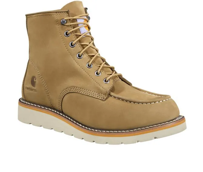 Men's Carhartt FW6072 6" Moc Wedge Soft Toe Work Boots