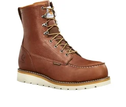 Men's Carhartt FW8275 WP MOC Wedge 8" Steel Toe Work Boots