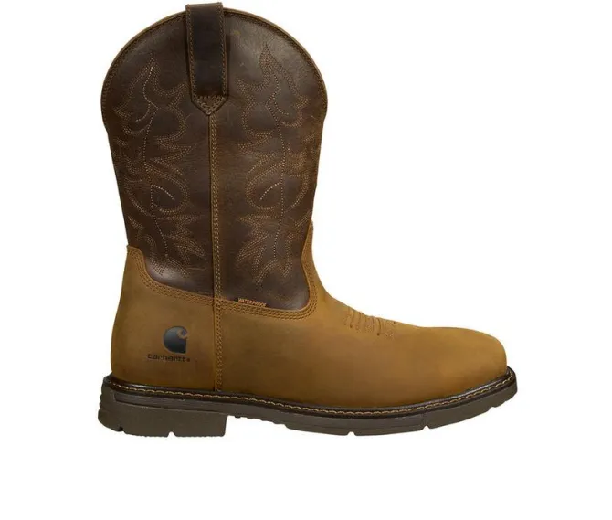 Men's Carhartt Montana Waterproof Square Toe Wellington EH Work Boots