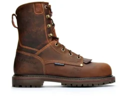 Men's Carolina Boots CA8528 8 In Composite Toe Waterproof Work Boots