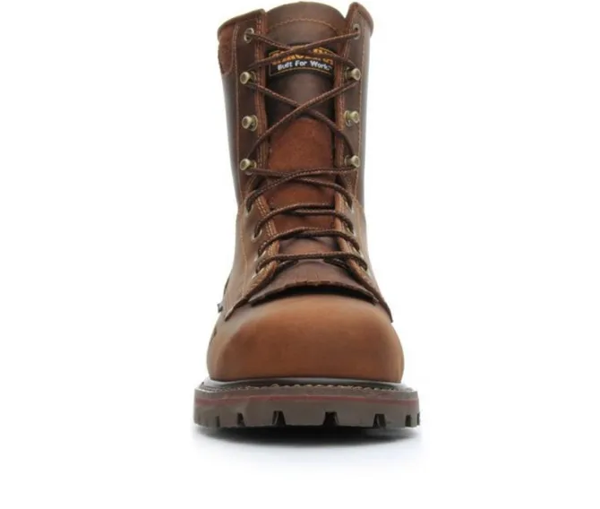 Men's Carolina Boots CA8528 8 In Composite Toe Waterproof Work Boots