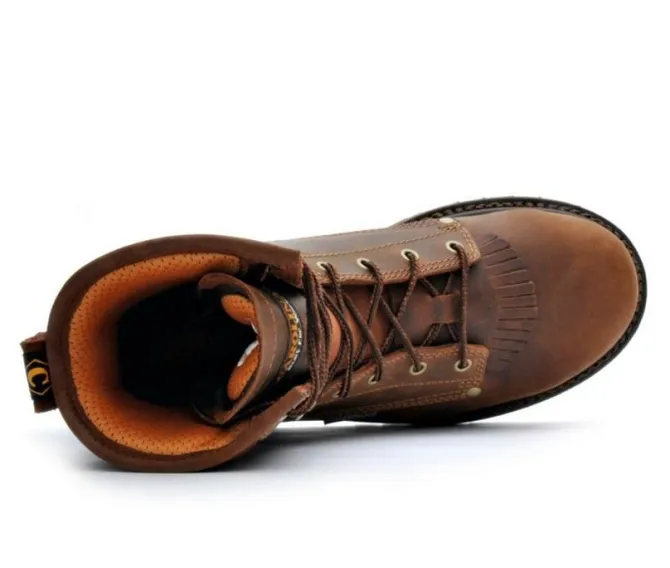 Men's Carolina Boots CA8528 8 In Composite Toe Waterproof Work Boots