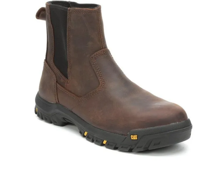 Men's Caterpillar Wheelbase Steel Toe Work Boots