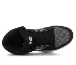 Men's DC Cure Hi Top Skate Shoes