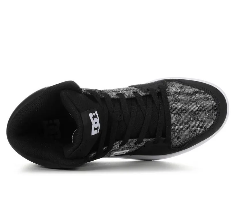 Men's DC Cure Hi Top Skate Shoes
