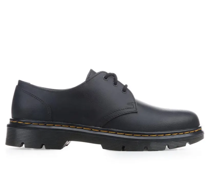 Men's Dr. Martens April 3 Eye Black Athena Leather EU Size Oxfords