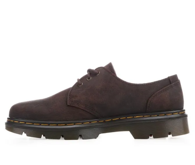 Men's Dr. Martens April 3 Eye Black Athena Leather EU Size Oxfords