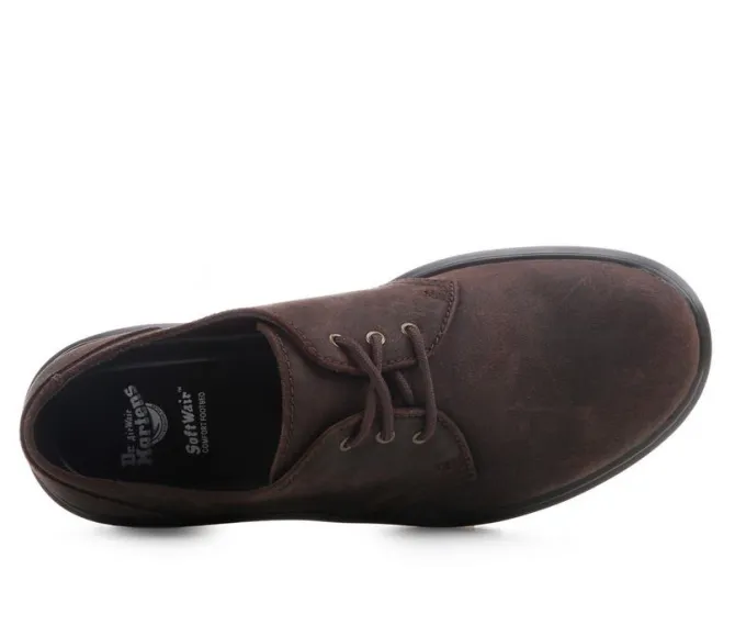 Men's Dr. Martens April 3 Eye Black Athena Leather EU Size Oxfords