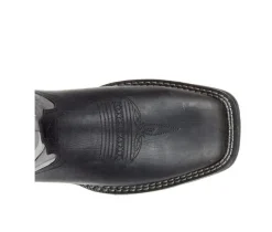 Men's Durango Rebel Faded Black Flag Western Boot
