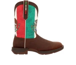Men's Durango Rebel Steel Toe Mexico Flag Western Steel Toe Work Boots