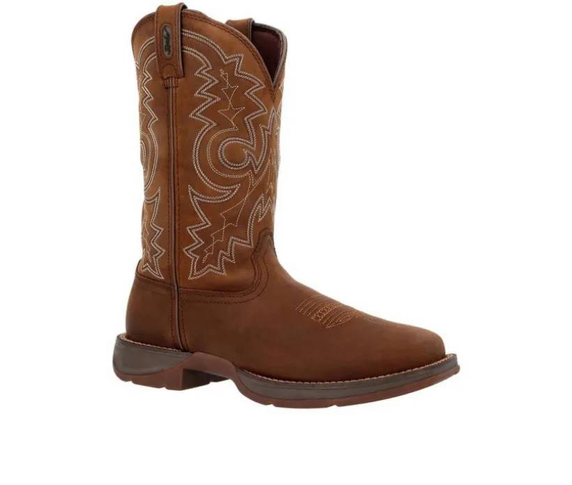 Men's Durango 12" Rebel Steel Toe Pull-On Western Work Boots