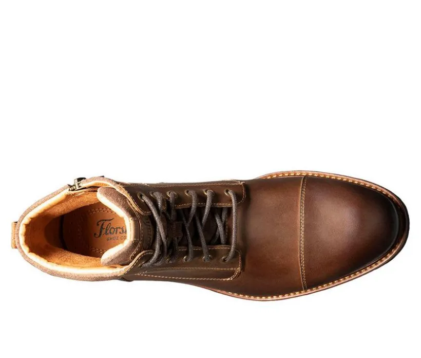 Men's Florsheim Chalet Cap Toe Lace Boots