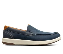 Men's Florsheim Crossover Moc Toe Slip On Casual Loafers