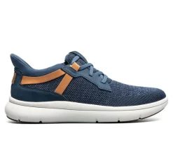 Men's Florsheim Fleet Knit Elastic Lace Slip On Loafers